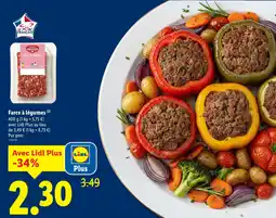 Lidl Farce à légumes offre