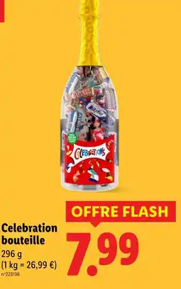Lidl Celebration bouteille offre
