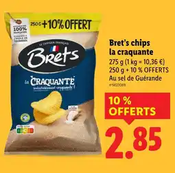 Lidl Bret's chips la craquante offre