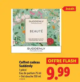 Lidl Suddenly coffret cadeau offre
