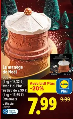 Lidl Le manège de noël offre