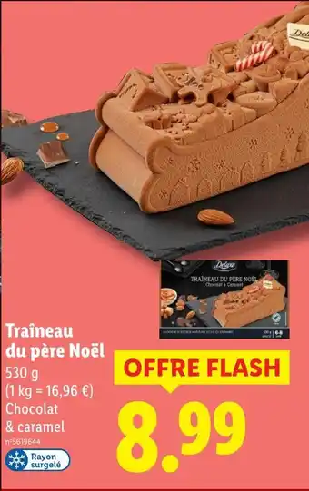 Lidl Deluxe traîneau du père noël offre