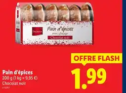 Lidl Favorina pain d'épices avec glaçage offre