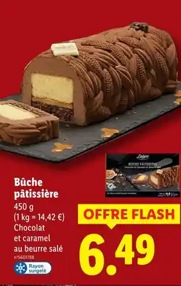 Lidl Bûche pâtissière offre