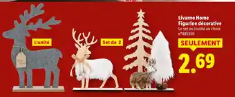 Lidl Livarno home figurine décorative offre