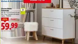 Lidl Livarno home commode offre
