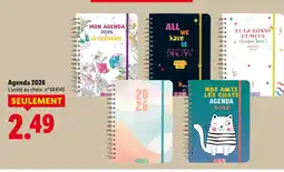 Lidl Agenda 2026 offre