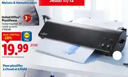 Lidl United office plastifieuse offre