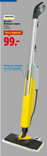 Lidl Karcher nettoyeur vapeur offre
