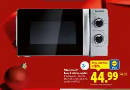 Lidl Silvercrest four à micro-ondes offre