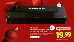 Lidl Silvercrest appareil de mise sous vide offre