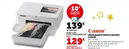 Super U Canon imprimante photo selphy offre