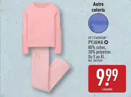 ALDI UP 2 FASHION Pyjama offre