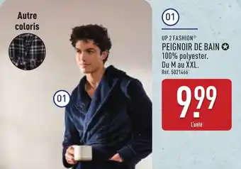 ALDI UP 2 FASHION Peignoir de bain offre