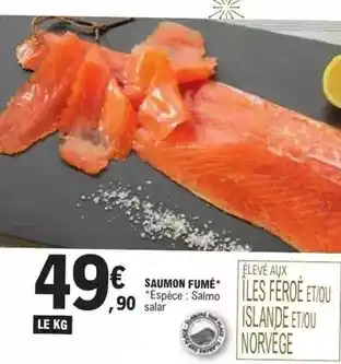 E.Leclerc Saumon fume offre