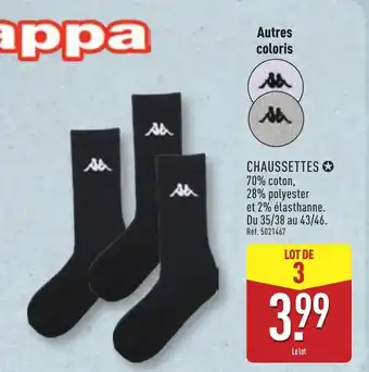 ALDI Chaussettes offre