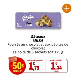 Coccinelle Supermarché Gâteaux milka offre