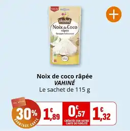 Coccinelle Supermarché Noix de coco râpée vahiné offre