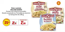 Coccinelle Supermarché Plats cuisinés william saurin offre
