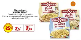Coccinelle Supermarché Plats cuisinés william saurin offre