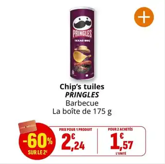 Coccinelle Supermarché Chip's tuiles pringles offre