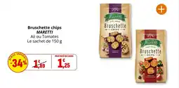 Coccinelle Supermarché Bruschette chips maretti offre