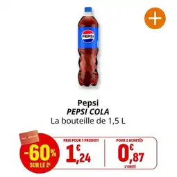 Coccinelle Supermarché Pepsi pepsi cola offre