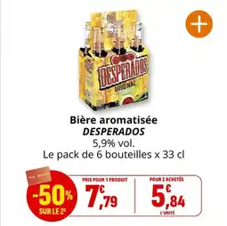 Coccinelle Supermarché Bière aromatisée desperados offre