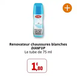 Coccinelle Supermarché Renovateur chaussures blanches diam'up offre