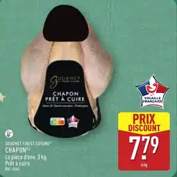 ALDI GOURMET FINEST CUISINE Chapon offre