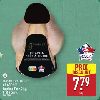 ALDI GOURMET FINEST CUISINE Chapon offre