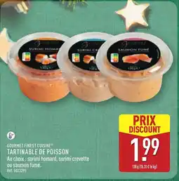 ALDI GOURMET FINEST CUISINE Tartinable de poisson offre