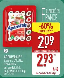 ALDI APÉRIVRAIS offre