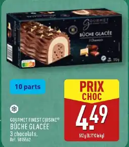ALDI GOURMET FINEST CUISINE Büche glacée offre