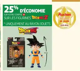 Auchan Supermarché DRAGONBALLZ Sur les figurines offre
