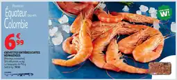 Auchan Supermarché Crevettes entières cuites réfrigérées offre