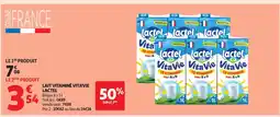 Auchan Supermarché LACTEL Lait vitaminé vitavie offre