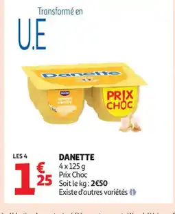 Auchan Supermarché DANETTE offre