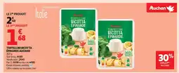 Auchan Supermarché AUCHAN Tortellini ricotta épinards offre