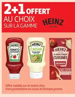 Auchan Supermarché HEINZ Sur la gamme offre