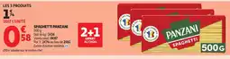 Auchan Supermarché PANZANI Spaghetti offre