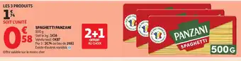 Auchan Supermarché PANZANI Spaghetti offre
