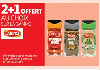 Auchan Supermarché DUCROS Sur la gamme offre