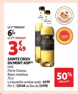 Auchan Supermarché Sainte croix du mont aop offre