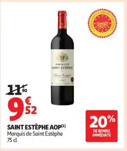 Auchan Supermarché SAINT ESTÈPHE Aop offre