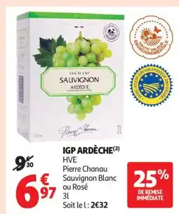 Auchan Supermarché Igp ardèche offre