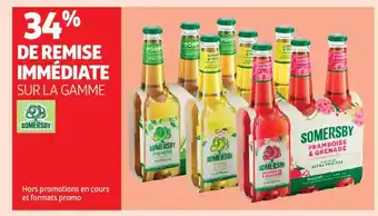 Auchan Supermarché SOMERSBY Sur la gamme offre