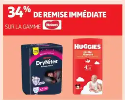 Auchan Supermarché HUGGIES Sur la gamme offre
