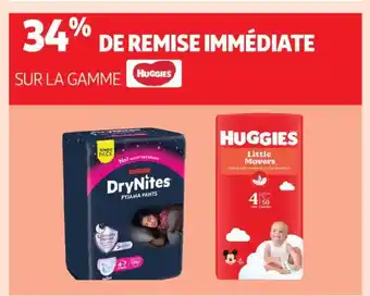 Auchan Supermarché HUGGIES Sur la gamme offre