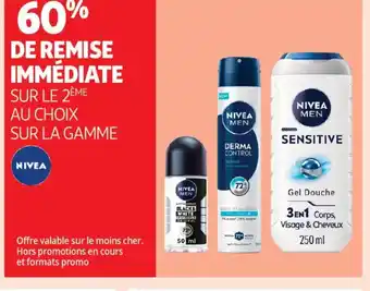 Auchan Supermarché NIVEA Sur la gamme offre